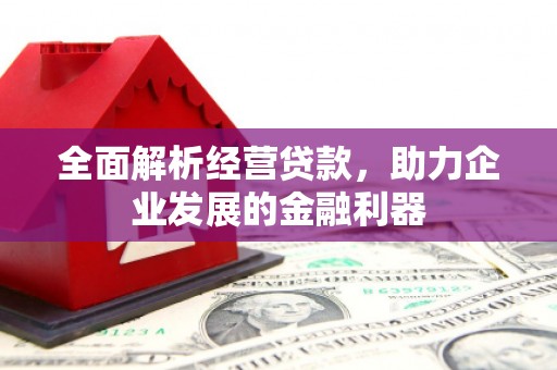 宜兰全面解析经营贷款，助力企业发展的金融利器