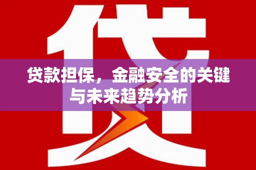 宜兰贷款担保，金融安全的关键与未来趋势分析