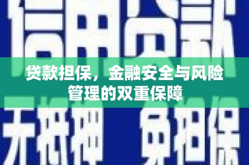 宜兰贷款担保，金融安全与风险管理的双重保障