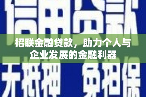 宜兰招联金融贷款，助力个人与企业发展的金融利器