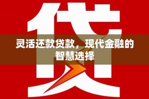 宜兰灵活还款贷款，现代金融的智慧选择