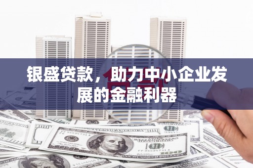 宜兰银盛贷款，助力中小企业发展的金融利器