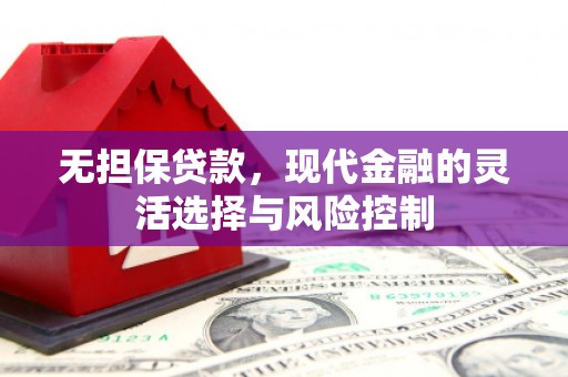 宜兰无担保贷款，现代金融的灵活选择与风险控制
