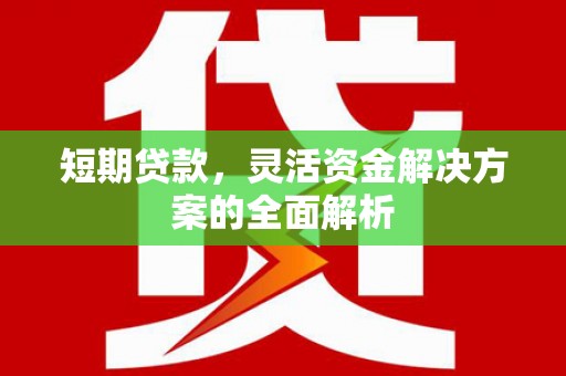 宜兰短期贷款，灵活资金解决方案的全面解析
