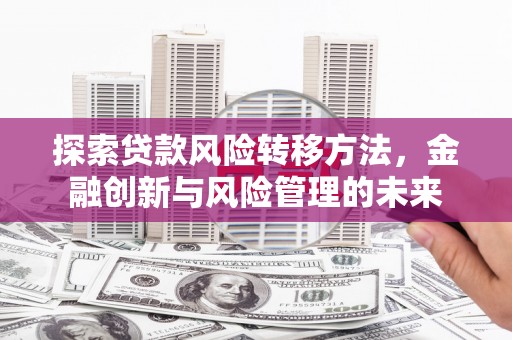 宜兰探索贷款风险转移方法，金融创新与风险管理的未来
