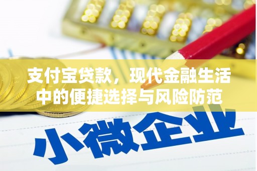 宜兰支付宝贷款，现代金融生活中的便捷选择与风险防范
