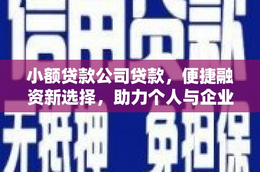 宜兰小额贷款公司贷款，便捷融资新选择，助力个人与企业成长