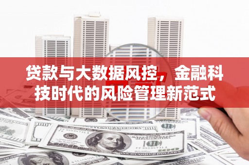 宜兰贷款与大数据风控，金融科技时代的风险管理新范式