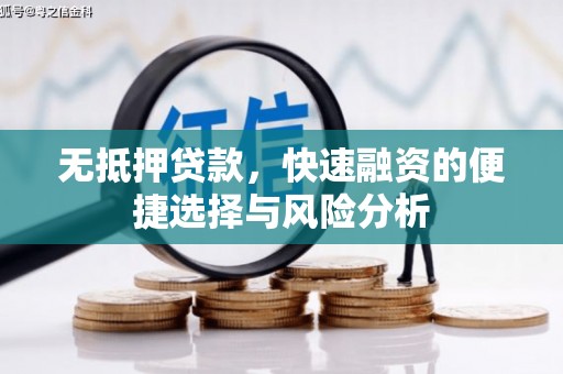 宜兰无抵押贷款，快速融资的便捷选择与风险分析