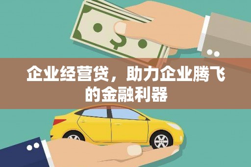 宜兰企业经营贷，助力企业腾飞的金融利器