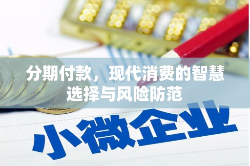 宜兰分期付款，现代消费的智慧选择与风险防范