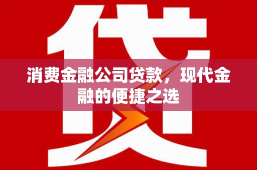 宜兰消费金融公司贷款，现代金融的便捷之选