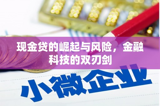 宜兰现金贷的崛起与风险，金融科技的双刃剑