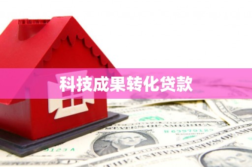 宜兰科技成果转化贷款