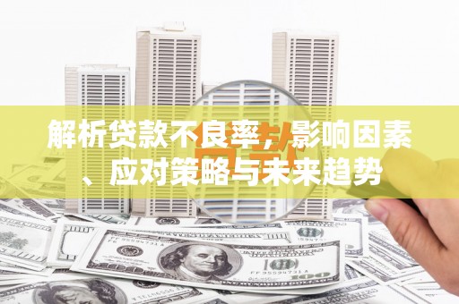 宜兰解析贷款不良率，影响因素、应对策略与未来趋势