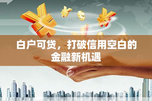 宜兰白户可贷，打破信用空白的金融新机遇