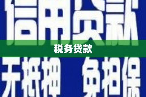 宜兰税务贷款