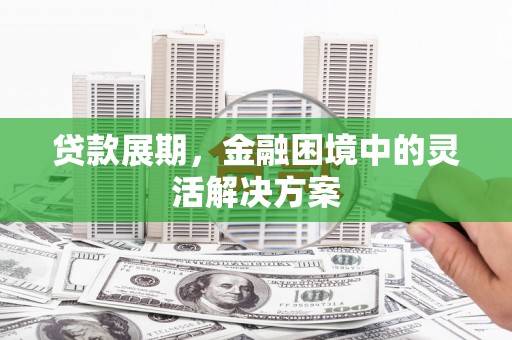 宜兰贷款展期，金融困境中的灵活解决方案