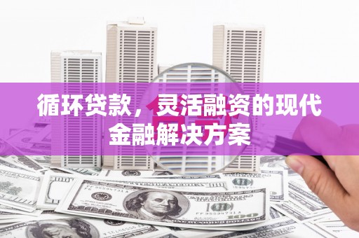 宜兰循环贷款，灵活融资的现代金融解决方案