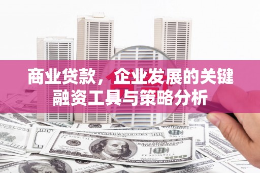 宜兰商业贷款，企业发展的关键融资工具与策略分析