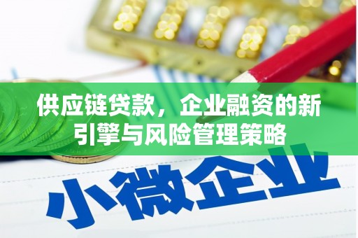 宜兰供应链贷款，企业融资的新引擎与风险管理策略