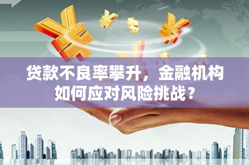 宜兰贷款不良率攀升，金融机构如何应对风险挑战？