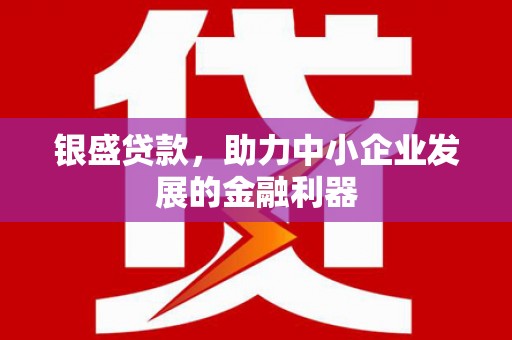 宜兰银盛贷款，助力中小企业发展的金融利器