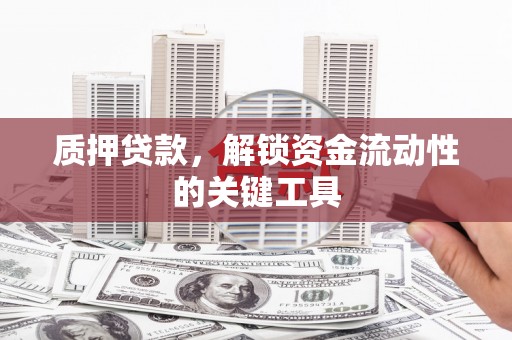 宜兰质押贷款，解锁资金流动性的关键工具