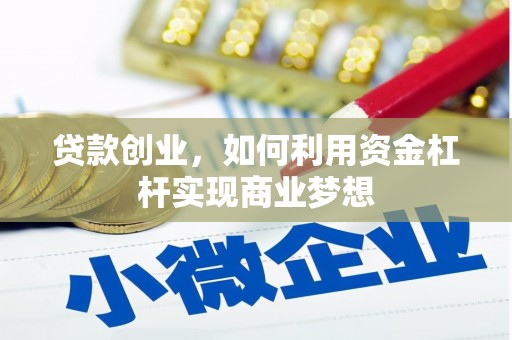 宜兰贷款创业，如何利用资金杠杆实现商业梦想